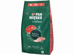 PAN MIĘSKO with herbs Beef with rabbit M - suché krmivo pro psy - 20kg