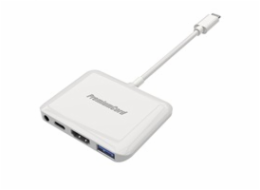 PremiumCord Převodník USB-C na HDMI2.0+USB3.0+Audio+PD (pro iPad Pro)