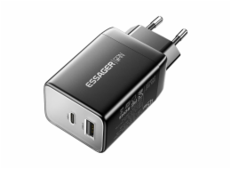 Essager ECT45W-LJB01-Z 45W C+A Charger (black)