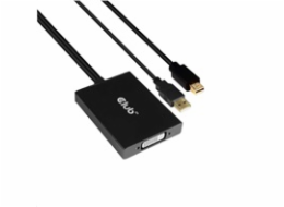 Club3D Adaptér aktivní Mini DisplayPort 1.2 na Dual Link DVI-D Active Adapter, pouze HDCP, 4k30Hz, 60cm