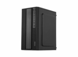 EUROCASE skříň MC MF-300B, Micro Tower, 1xUSB-C, 2xUSB 3.0, 2x audio, bez zdroje