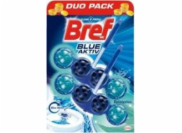 WC čistič-osvěžovač BREF BLUE AKTIV EUCALYPTUS, 2×50 g