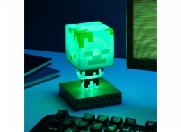 Lampa Paladone Minecraft Ikona utopeného Zombie, zelená