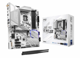 ASRock MB Sc LGA1851 Z890 PRO RS WIFI WHITE, Intel Z890, 4xDDR5, 1xHDMI, WI-FI