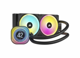  Corsair iCUE LINK H100i LCD Liquid CPU Cooler, vodní chlazení