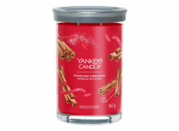 Svíčka ve skleněném válci Yankee Candle, Třpytivá skořice, 567 g