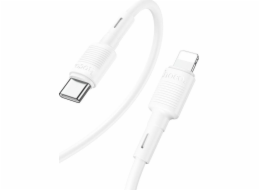 Data kabel HOCO X83 Victory, USB-C/Lightning (PD), PD20W, 1m, bílá