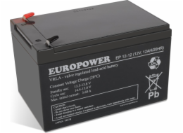 Baterie Europower 12V 12Ah AGM Europower EP12-12