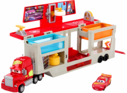 Mattel Vehicles Cars Mobilní lakovna Auto s otevíracím přívěsem