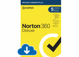 Norton 360 Deluxe pro 5 zařízení na 24 měsíců (21441627)