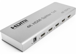 Spacetronik HDMI Splitter 1x4 SPH-RS104_V46 4K 60 Hz CEC