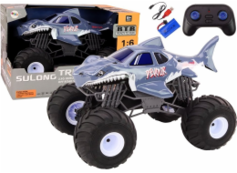 Velké terénní auto na dálkové ovládání LeanToys 2.4G RC 1:6 Shark