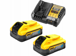 Dewalt  CHARGER DCB1104 +2x5,0Ah POWERSTACK DCB1104H2