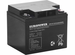 EUROPOWER AGM baterie EPS řady 12V 42Ah (životnost 8-12 let)