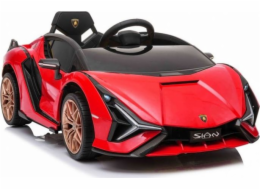  sportovní auto s baterií Lamborghini Sian Red