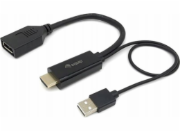 AV adaptér  HDMI adaptér Displayport St/Bu 0,15m 4K/60Hz sw