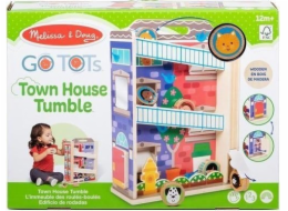 Melissa & Doug PROMO MELISSA Nájemní dům s dřevěnou skluzavkou GO Tots 30741