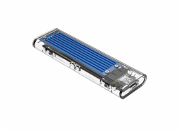 Orico Enclosure SSD M.2 , NVME, USB-C 3.1 Gen.2, 10Gbps (blue)