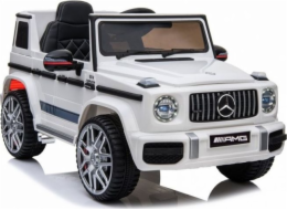 Lean Sport Car na baterie Mercedes G63 AMG White