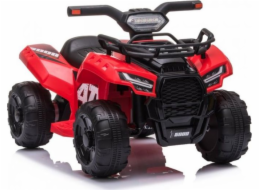 Lean Cars Quad s červenou baterií JS320