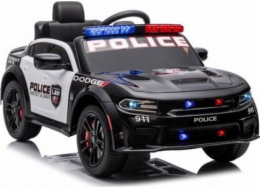 Lean Cars Baterie Auto Dodge Charger Police Black