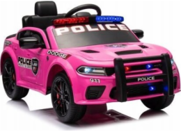 Lean Cars Battery Car Dodge Charger Police Pink