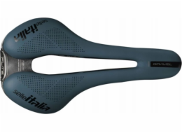 Sedlo Selle Italia SELLE ITALIA FLITE BOOST GRAVEL TI316, Superflow S (id match - S3), TI 316 Rail, Fibra-Tek, Light Gel, 228g, Modrá (NOVINKA)