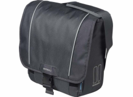 Basil BASIL SPORT DESIGN COMMUTER BAG 18L jednoměstská taška, tablet/notebook, úchyt na háček Hook-On System, vodotěsný grafit