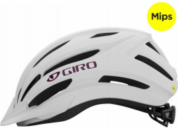 Giro  REGISTER II INTEGROVANÁ MIPS mtb helma matná bílá tmavě třešňová vel. Univerzální (50–57 cm) (NOVINKA 2024)