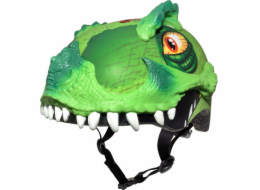 C-PREME Dětská juniorská přilba C-PREME T-REX AWESOME zelená vel. S CHILD FS 5+ (50-54 cm) (NOVINKA)