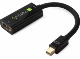 Techly DisplayPort Mini - HDMI AV adaptér černý (IADAP MDP-HDMIF8K)