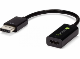 Techly DisplayPort - HDMI AV adaptér černý (IADAP DP-HDMIF8K)