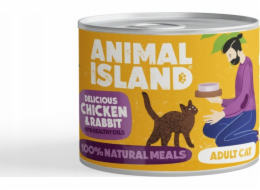 ANIMAL ISLAND Chicken and rabbit - wet cat food - 200g