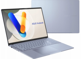 ASUS Vivobook S 16 OLED S5606MA-MX013W Intel Core Ultra 5 125H Laptop 40,6 cm (16") 3.2K 16 GB LPDDR5x-SDRAM 1 TB SSD Wi-Fi 6E (802.11ax) Windows 11 Home Mist Blue