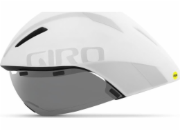 helma Giro  AEROHEAD INTEGRATED MIPS matná bílá stříbrná vel. S (51-55 cm) (NOVÉ)