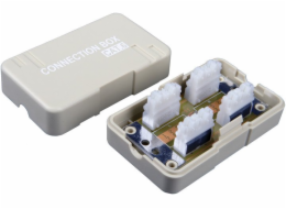 Solarix Spojovací box CAT6 UTP 8p8c LSA+/Krone KRJ45-VEB6