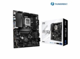 ASRock MB Sc LGA1851 Z890 PRO-A, Intel Z890, 4xDDR5, 1xDP, 1xHDMI, 1xThunderbolt, WI-FI