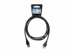 iBox IKU2P18 USB kabel 1,8 m USB 2.0 USB A Černá