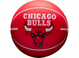 Wilson Wilson NBA Dribbler Chicago Bulls Mini míč WTB1100PDQCHI červený Jedna velikost