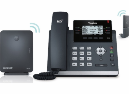 Telefon Yealink W41P - IP DECT telefon se základnou IP DECT PoE a napájením