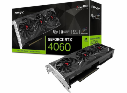 Grafická karta PNY GeForce RTX 4060 XLR8 Gaming Verto Epic-X RGB OC 8GB GDDR6 (VCG40608TFXXPB1-O)