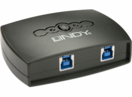 Zboží přepínačů Lindy v Sosnowci - Switch LINDY LINDY USB 3.0 Switch 2 Port - 43141 () - Morelenet_1495291