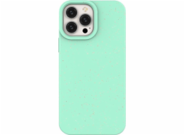 Pouzdro Hurtel Eco Case iPhone 14 Plus, silikon, rozložitelný kryt, mátově zelené