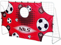 Nils Extreme BR240P BRANKA 2v1 SE SÍŤÍ A MÍŘICÍM PANELEM 240x150cm NILS