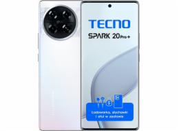 Smartphone Tecno Spark 20 Pro+ 8/256 GB bílý (4894947019128)