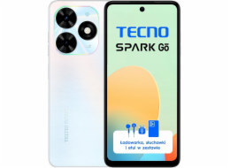 Smartphone Tecno Spark Go 2024 4/64GB bílý (BG6_64+4_MW)