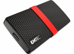 Emtec Portable X200 2TB externí SSD disk Černočervený (ECSSD2TX200)