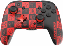 PDP Pad PDP SWITCH Rematch Super Ikony Bezdrátová podložka Glow in the Dark