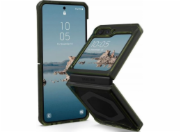 Urban UAG Plyo Pro - ochranné pouzdro pro Samsung Galaxy Flip 5 s vestavěným magnetickým modulem (olivově vesmírně šedá)