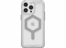 UAG  Plyo MagSafe Case pro iPhone 15 Pro Max - průhledný a stříbrný